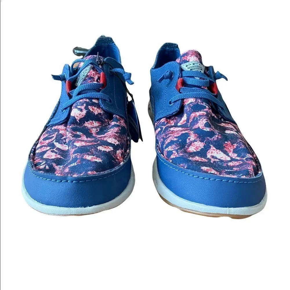 Columbia | Men's PFG Bahama Vent Loco Relaxed Fishing Shoes Blue Fish | 11 NWT